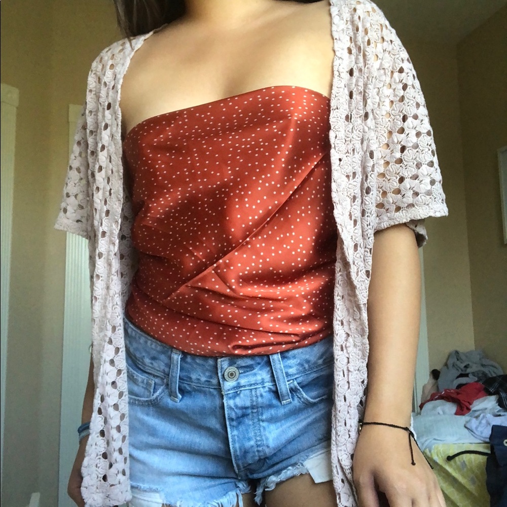 Knit cardigan